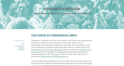 Desktop Screenshot of demokratisch.beteiligen.net